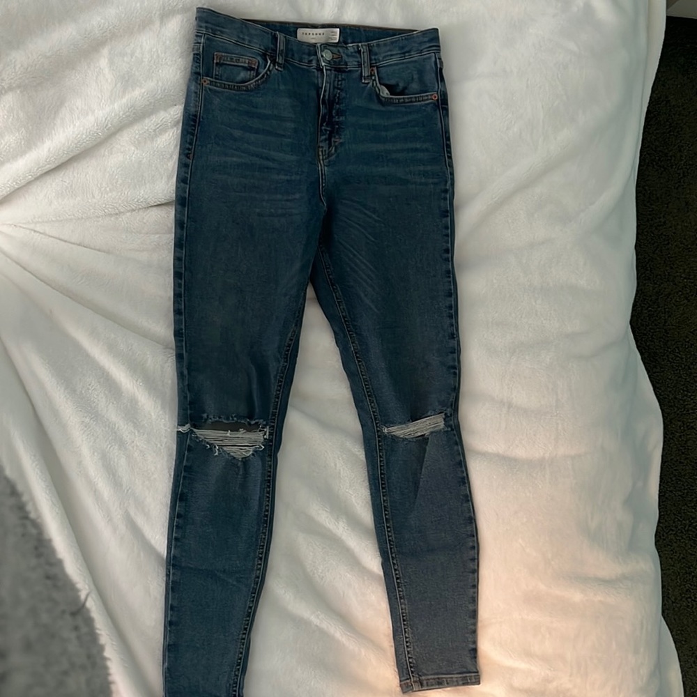 Topshop High Waisted Skinny Jean